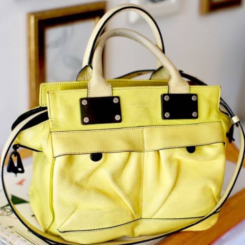 Rag & Bone Yellow small Pilot Bag